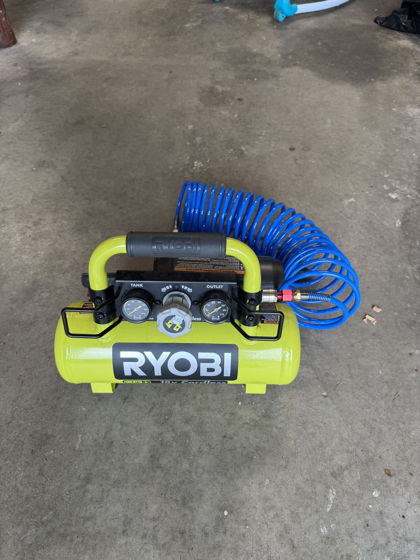 Ryobi 18v Cordless Compressor