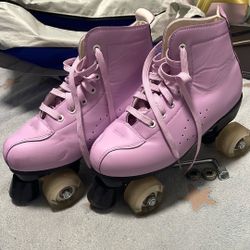 Lavender Purple Skates 