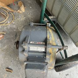 Ber-Mar Drive Motor.8hp 3hp