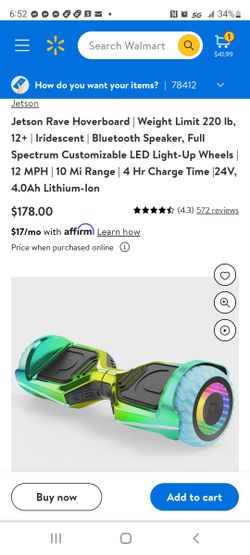 Jetson Rave Hoverboard