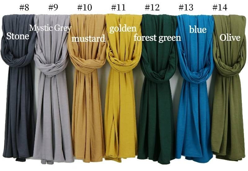 Premium Jersey Hijabs / Shawls