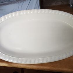 Pretty Glass Platter