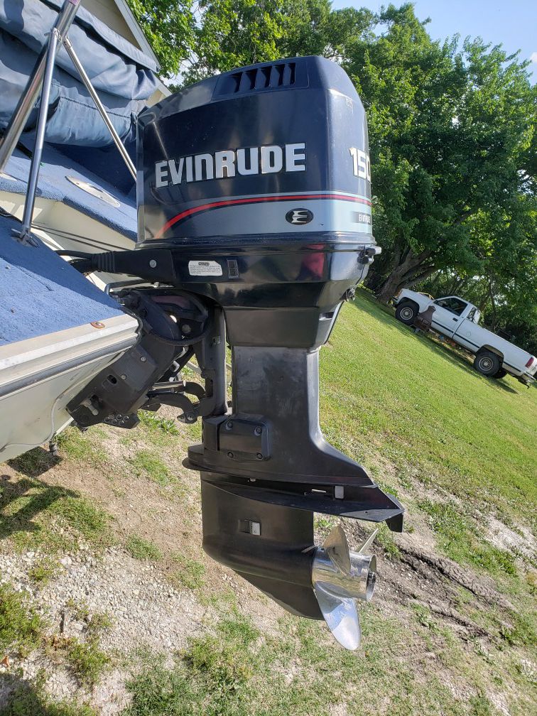 1997 Evinrude 150 up Outboard