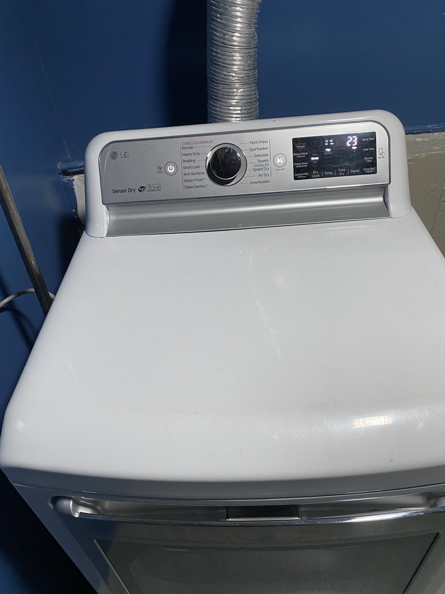 LG gas dryer