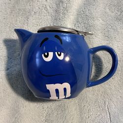2017 M&M's World M&M Blue! Tea for 2 Tea Diffuser Pot