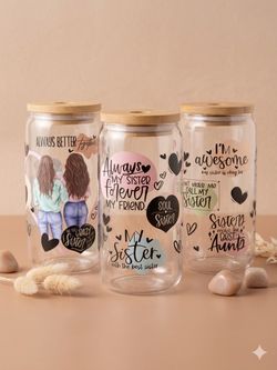 Glass 16 oz tumbler