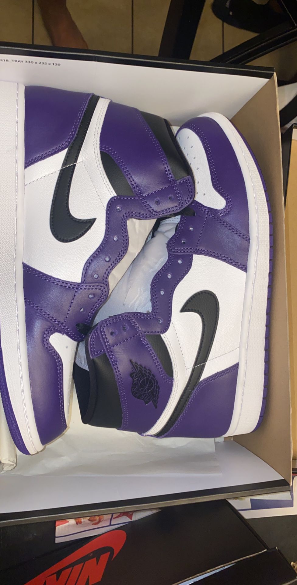 Jordan 1 Court Purples
