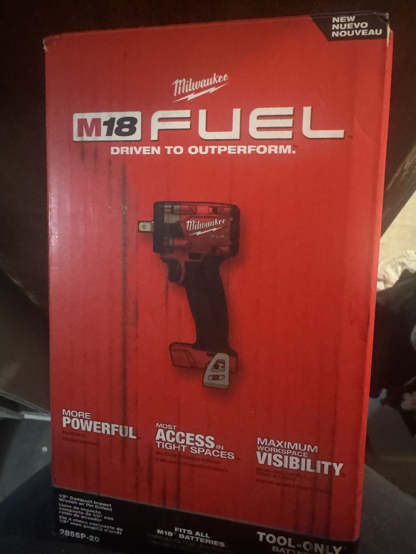 1/2 Milwaukee Impact Wrench New