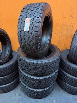 35x12.50R20 Nitto Terra Grappler A/T High Tread Full Set of 4 Tires