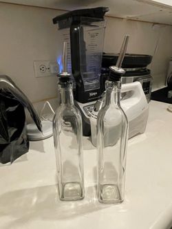 Free Oil and vinegar glass dispensers