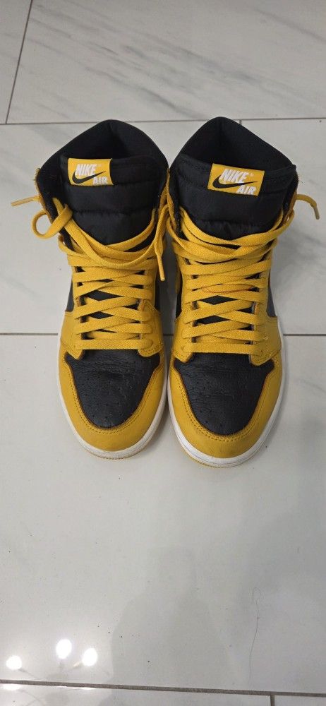 Nike Air Jordan Retro 1 High OG Pollen 555088 701 Men’s Size 10