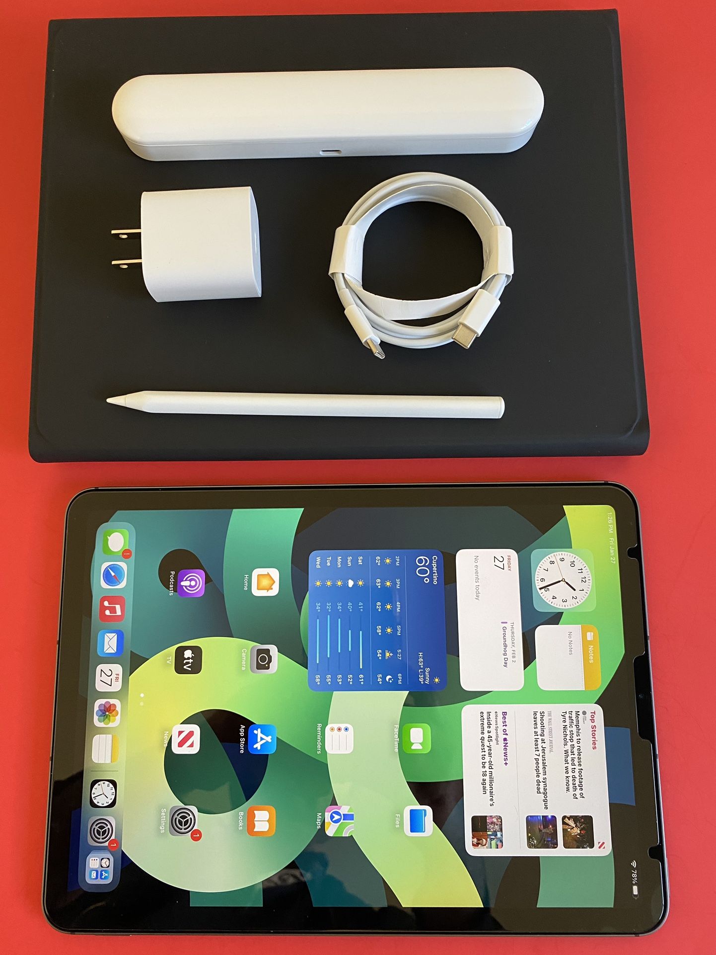 Apple IPad Air 4th Generation (10.9” Liquid Retina/ 2020 Model 