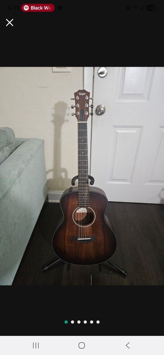 Taylor GS Mini-e Koa Plus - Shaded Edgeburst