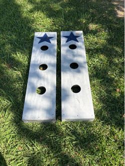 Wooden Washer Toss Game Boards Set