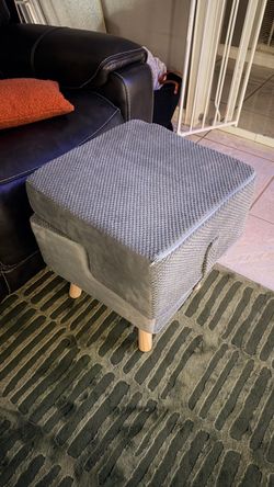 Pet staircase converts to ottoman