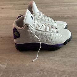 White And Purple 13s !!!