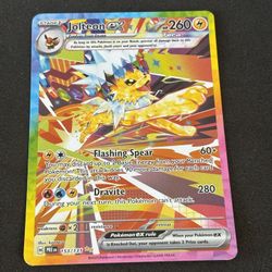 Pokemon Jolteon Ex Prismatic NM
