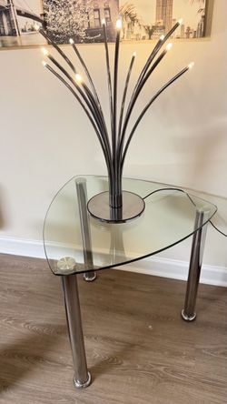 Cocktail coffee table with end table set