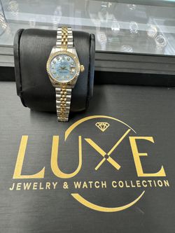 26mm Ladies Rolex With Custom Tiffany Mop Dial
