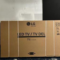 75" Lg Tv 450$ Brand New In Box