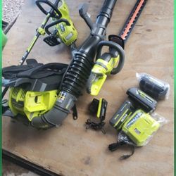 Ryobi CORDLESS Lawnservice Tools
