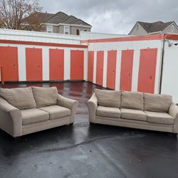 Tan Couch Set - Ashley’s 