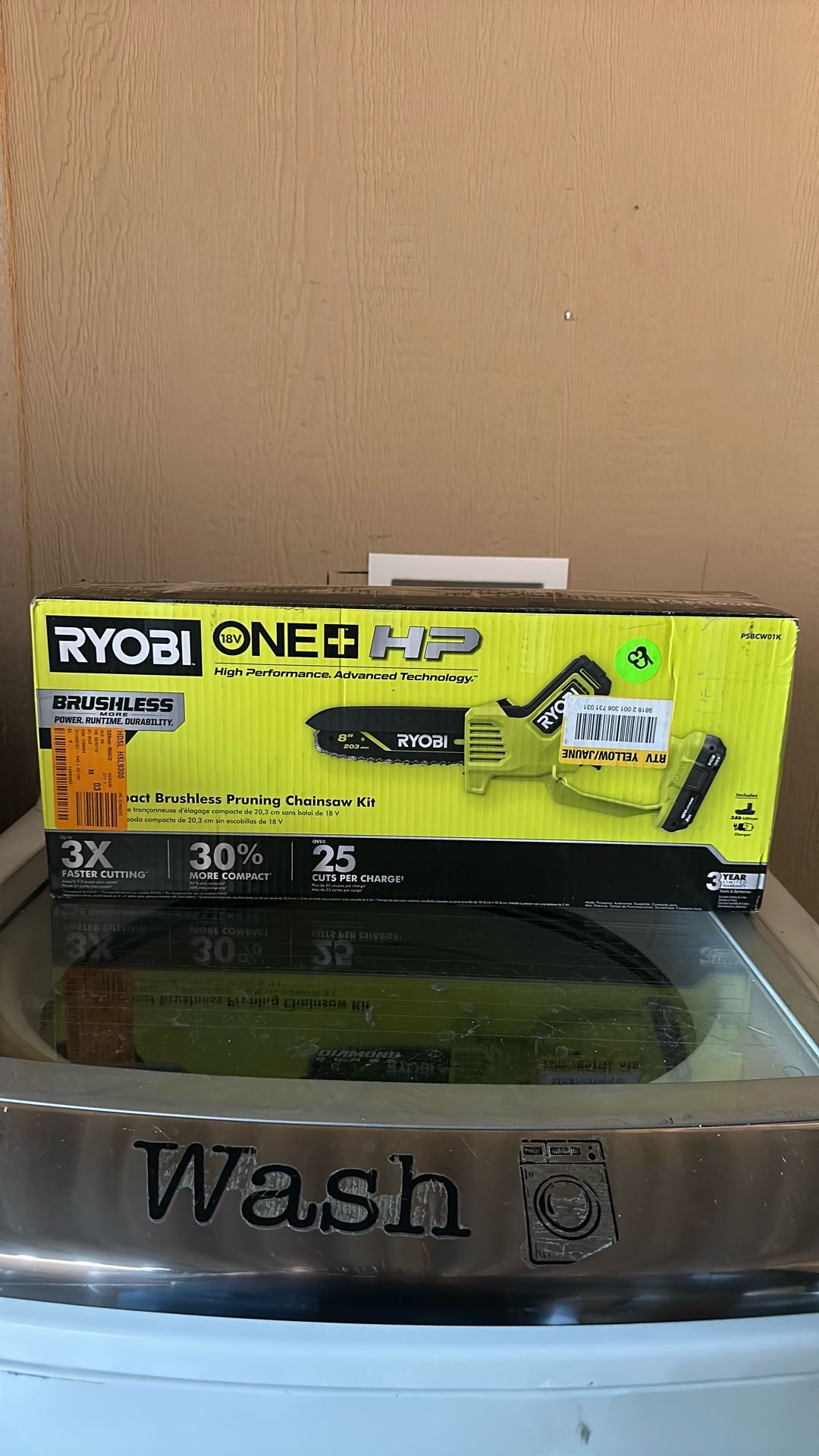 Ryobi Brushless Pruning Chainsaw