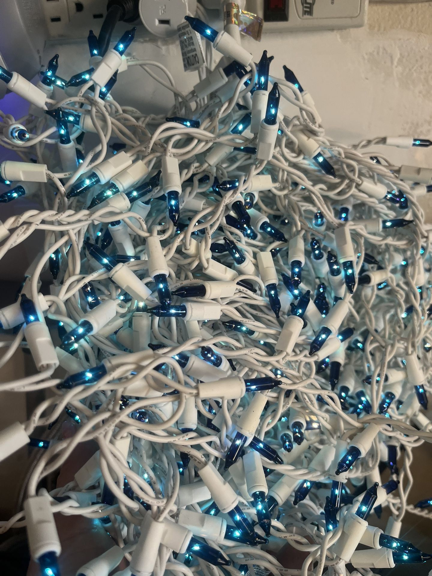 Led Blue White Christmas Lights