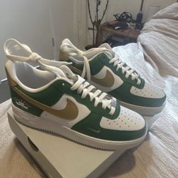 Nike Air Force 1 Custom Boston Celtic