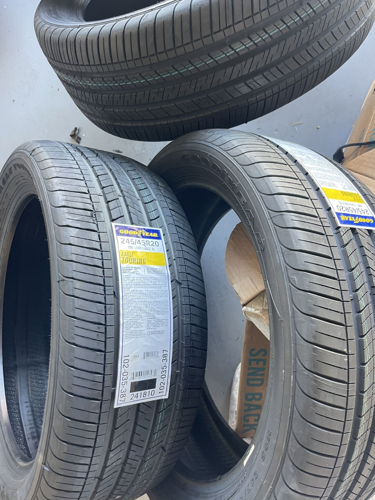 Brand New Tires! 245/45R/20