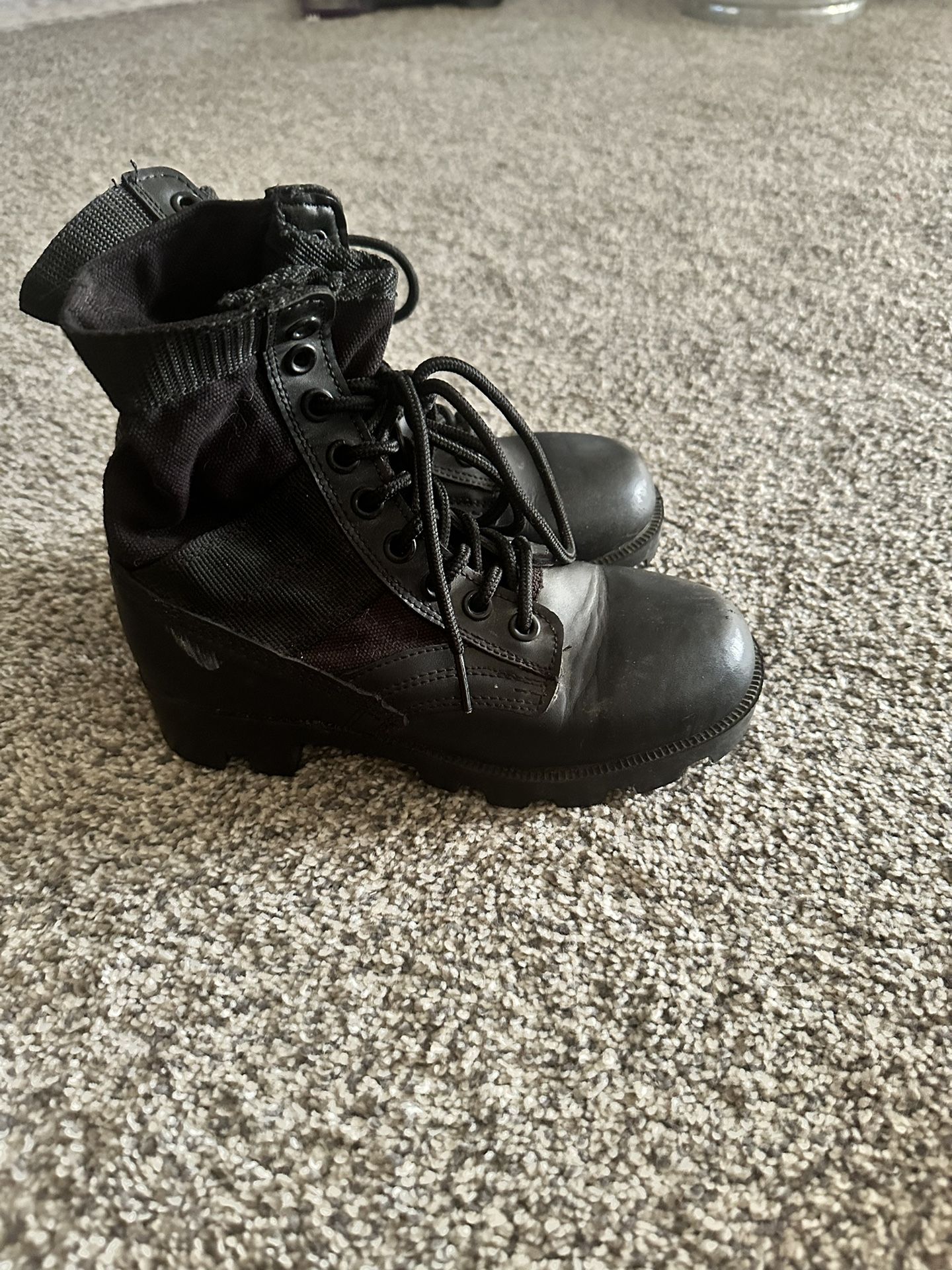 Boys Military Boots
