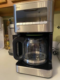 Braun BrewSense 12-Cup Drip Coffee Maker, stainless steel