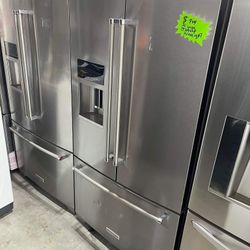 KITCHEN AID FRENCH DOOR STAINLESS STEEL 