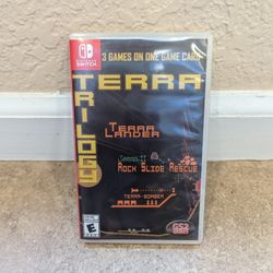 Terra Trilogy - Nintendo Switch 3 in 1 - Terra Lander, Terra Lander 2, Terra-Bomber - Physical Game