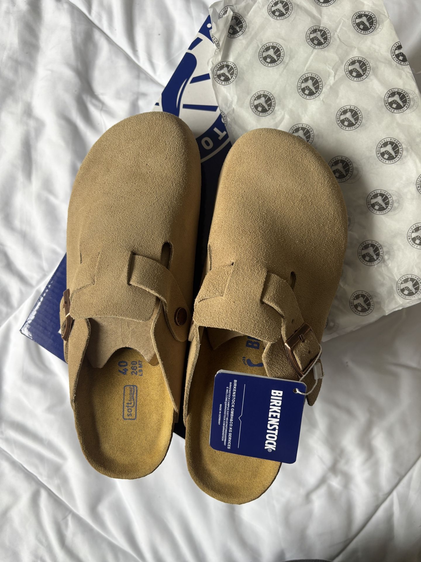 Birkenstock Boston BS Size 40