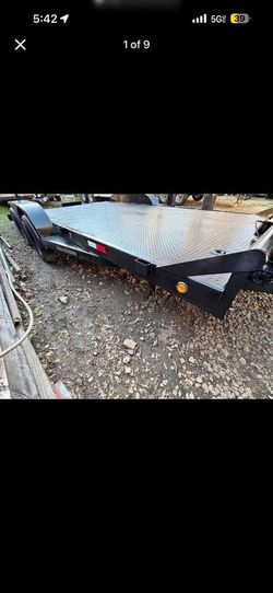 Car Hauler Trailer  18ft car trailer with winch