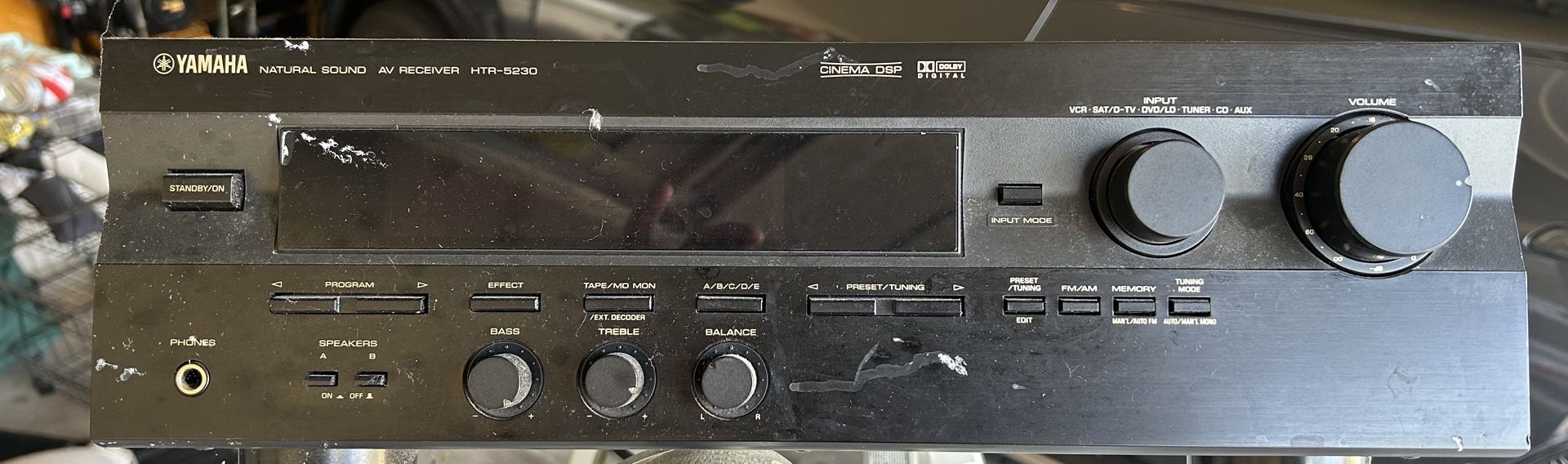Yamaha Natural Sound Av Receiver , Free