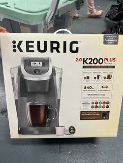 Keurig 2.0 K200 Plus Single Serve Coffee Maker – Cashmere Gray (Limited Edition)