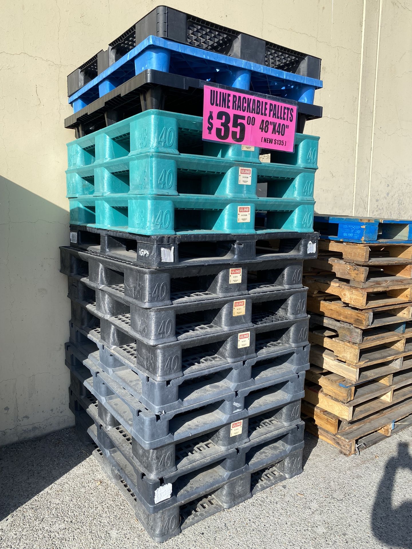 Uline Rackable Pallets for Sale in Gardena, CA OfferUp