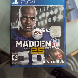 Madden 25 Year Anniversary For PS4