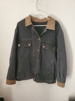 Grey and yellow jacket size XL