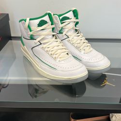 Jordan 2 “Lucky Green” Sz 12