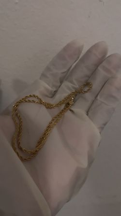 Gold Rope Chain ( read caption )