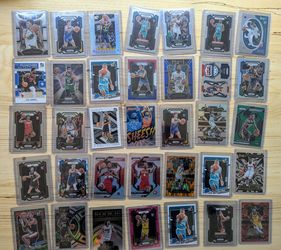 35 NBA Sports Card Lot - RC's, Prizm, etc