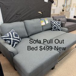 Sofa Chaise Pull Out Bed