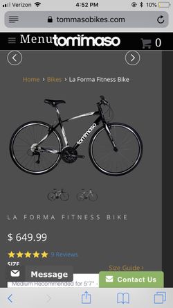 Tommaso la forma street bike size M road bike for Sale in Ardmore