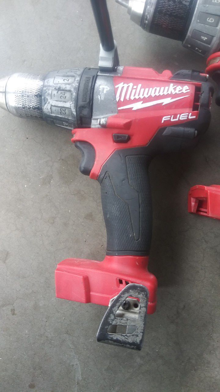 Milwaukee hammer drill M18 $50 each