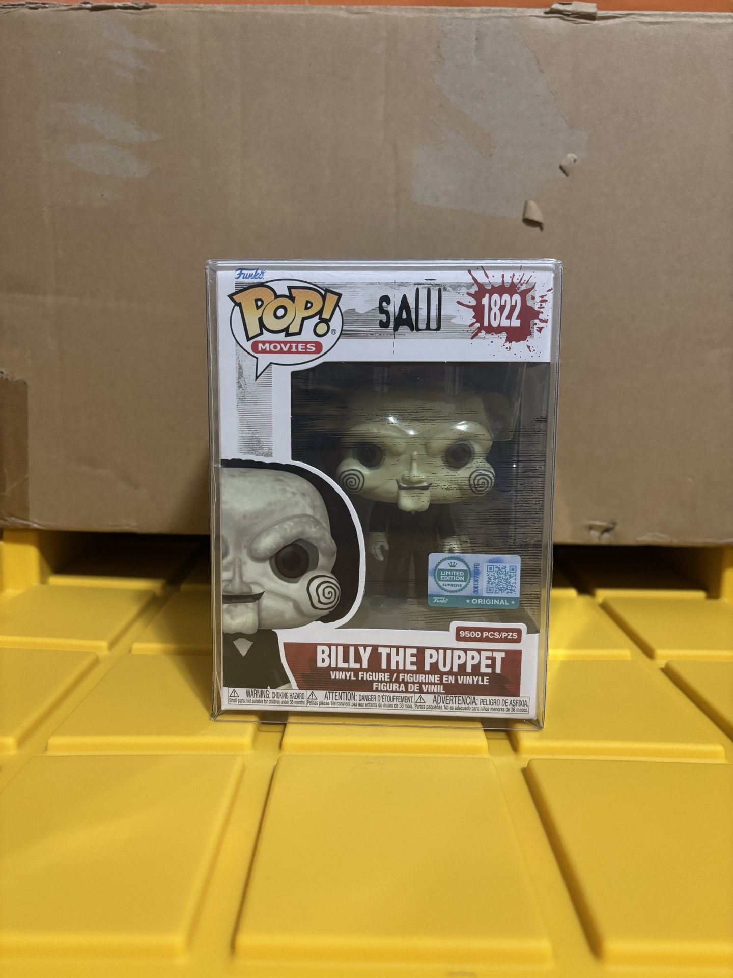 Sealed Funko SAW Pop! Billy the Puppet 1822 LE 9500