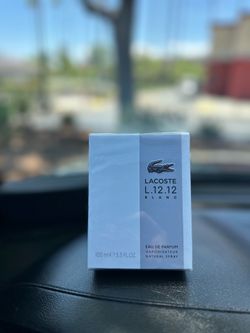Perfume original hombre limpio Lacoste blanc