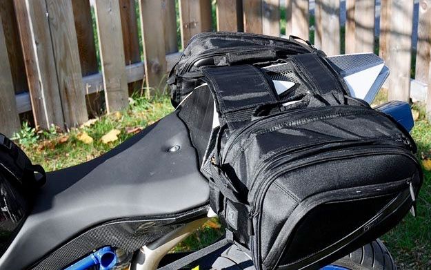 New MotoCentric MotoTrek Sport Saddlebags..
